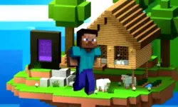Minecraft Steve Hook Adventure