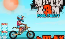 Moto X3M Pool Party Game