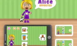 World of Alice - Opposites game