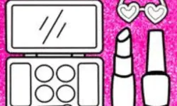 Glitter Beauty Coloring And Drawing - Art Game