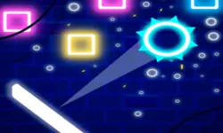Brick Breaker Neon