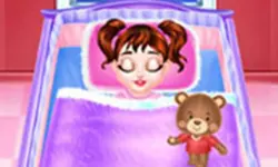 Good Night Baby Taylor - Baby Care Game