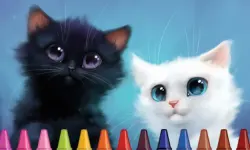 4GameGround - Kittens Coloring