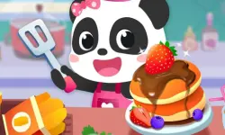Baby Panda Breakfast Cooking