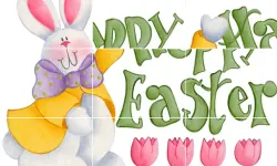 Easter Bunny Slide
