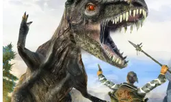 DINOSAUR HUNTING DINO ATTACK Jigsaw
