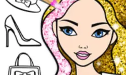 Fashion Coloring Glitter