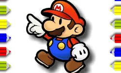 BTS Mario Coloring