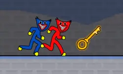 Stickman Huggy Party Duo