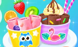Baby Taylor Ice Cream Roll Fun