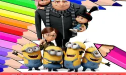 Coloring Book for Despicable Me Printable