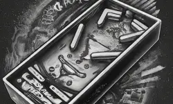 Pinball Black N White