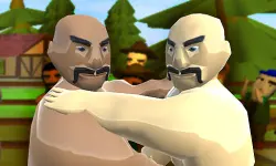 Oil Wrestling