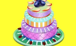 Fruit Chocolate Cake Cooking