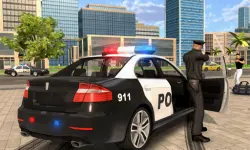 Cartoon Police Car Slide