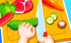 Kids Happy Kitchen Game