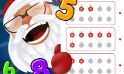 image Count And Match Christmas