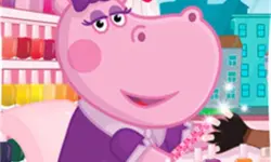 Hippo Manicure Salon Game