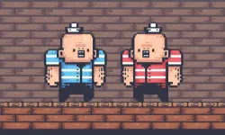 2 Player Red Blue Pirates