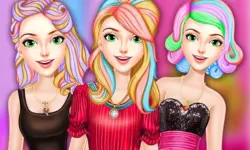 Fashion Dye Hair Design