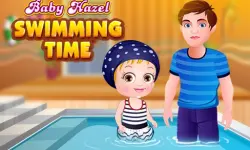 Baby Hazel Swimming Time