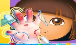 Dora Hand Doctor Fun Games for Girls Online
