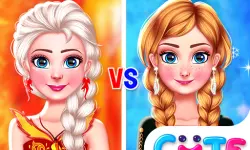 Sisters Ice Vs Flame