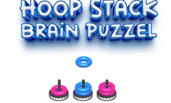 Hoop Stack Brain Puzzel Game