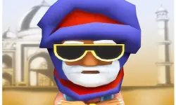 East Running Surfer 2D