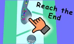 Falling Balls: Sand Path