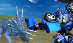 Jurassic Dinosaur Mech Battle