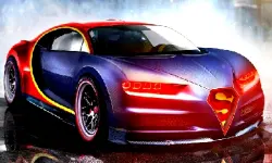 Racing Bugatti Jigsaw Puzzle