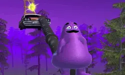 Grimace Only Up!