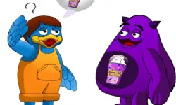 Grimace Monster Dop Story