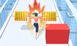 Weightlifting beauty