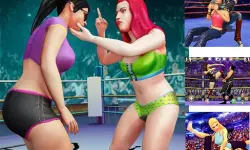 Women Wrestling Fight Revolution: Fighting Games