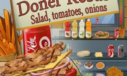 Doner Kebab : Salad Tomatoes Onions