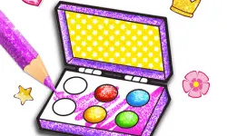 Glitter Beauty Coloring And Drawing