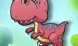 Cartoon Dinosaur Memory Challenge