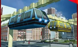 Sky Train Driving 2022 : Train 3D Game Simulator