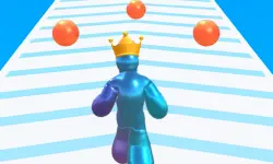 Bubble Man Runner Game