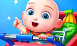 image Cute Family Shopping - Fun & Love