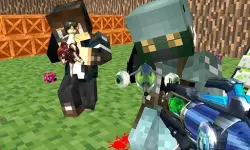 Blocky Gun Paintball