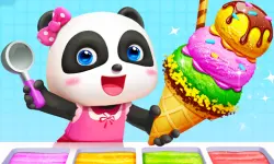 image Little Panda Ice Cream Game